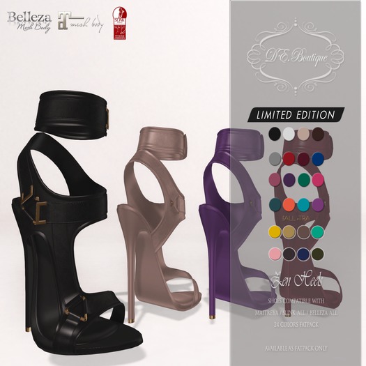 DE.Boutique Zen Heels Fatpack