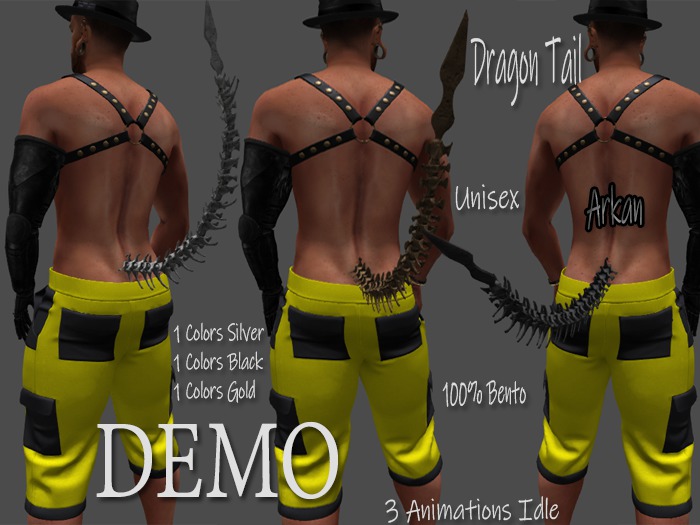.::Arkan::. Dragon Tail Bone Bento DEMO