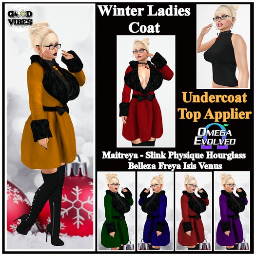 Winter Ladies Coat Boxed