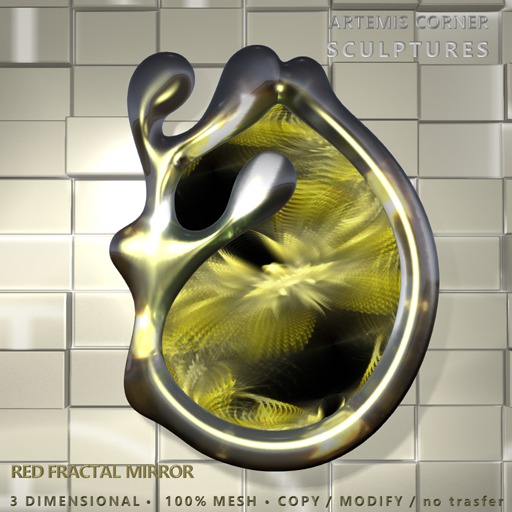 *AC* Yellow fractal mirror 