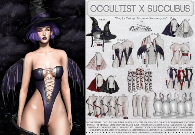 Caboodle - Occultist Cape - Pink - Maitreya