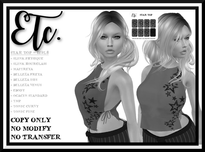 DEMO Etc. Star Top