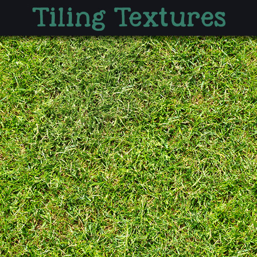 Herbe verte courte - texture sans couture