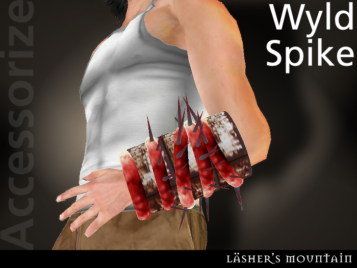 Wyld Spikes Arm Band 