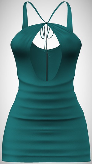 ChicModa // Tiffany Dress // TEAL