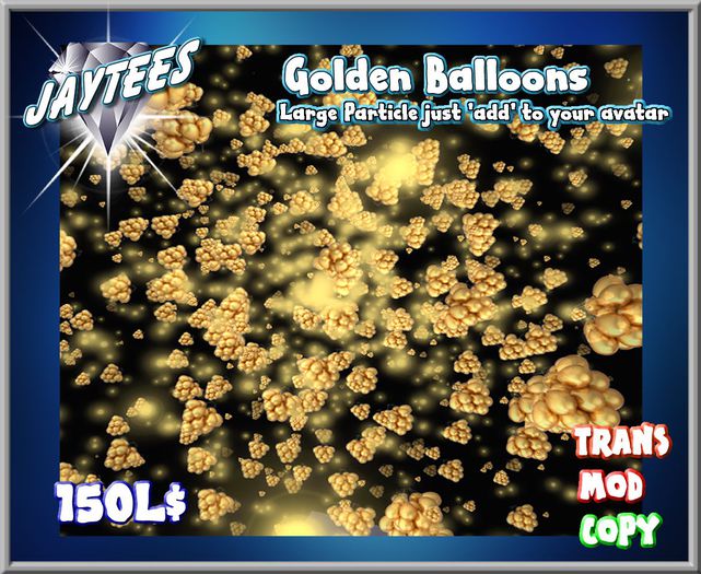 Golden Ballon box