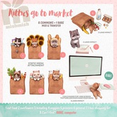 MishMish - Kitties go to market - Sunflowers