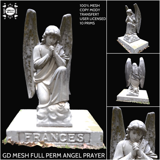 GD MESH FULL PERM ANGEL PRAYER