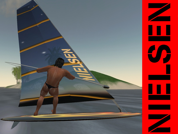 Nielsen Windsurfer flame