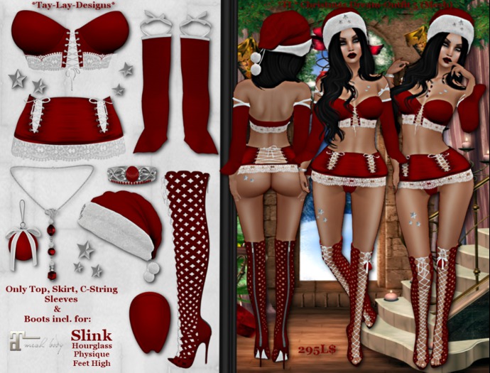 *Tay-Lay-Designs* Christmas Dream-Outfit 5 (Mesh)