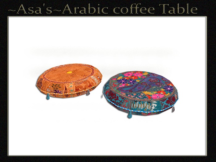 ~Asa's~Arabic coffee Table