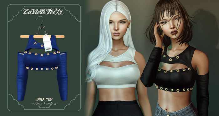 Tee*fy Inna Top - Cobalt Blue