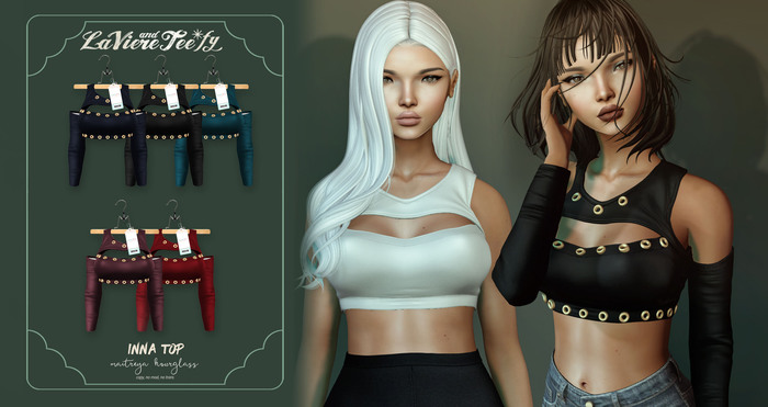 Tee*fy  Inna Top - Dark Pack