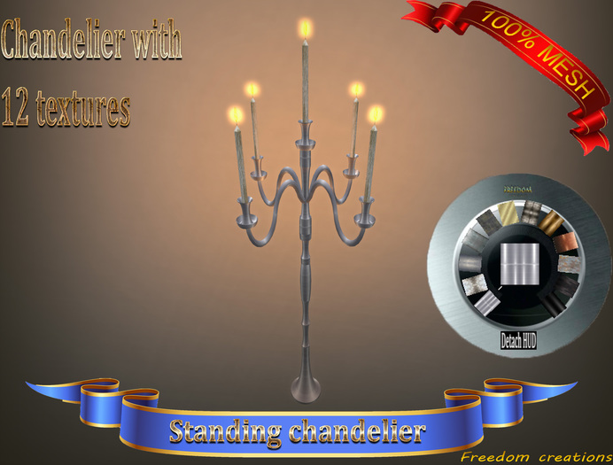 Standing chandelier(ADD)(BOX)-Freedom creations