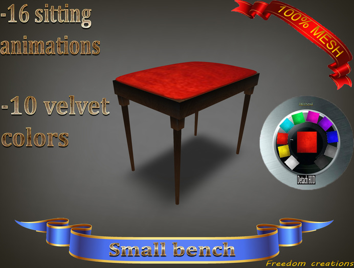 Small bench-Freedom creations