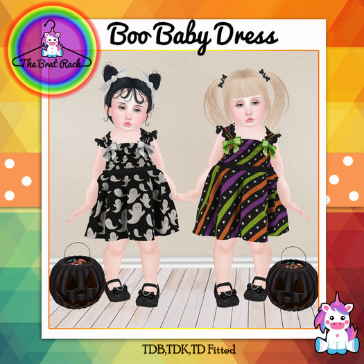 The Brat Rack - Boo Baby Dress Cauldron (add me)