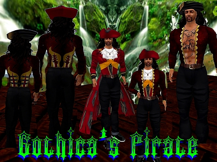 Gothica's Male Pirate