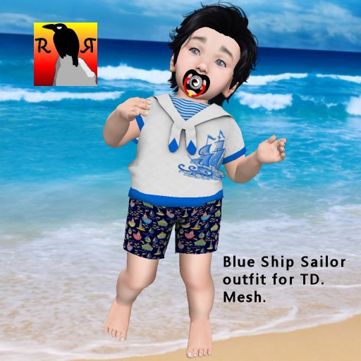 *RR Blue Ship Sailor Outfit