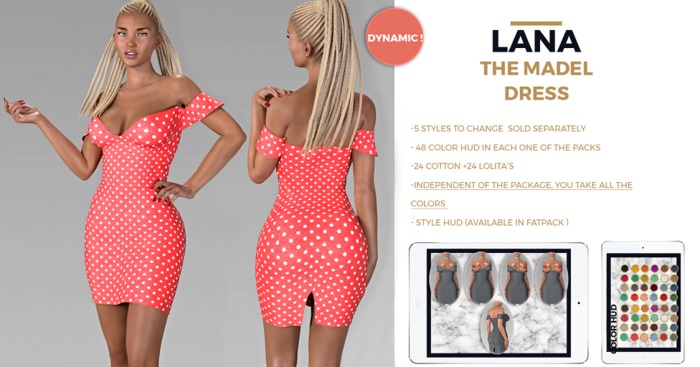 #LANA-The Madel Dress // FATPACK