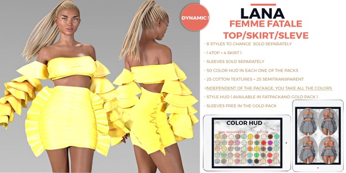 #LANA-Femme Fatale -Top UNDRESS 2