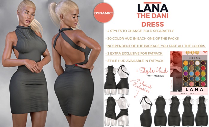#LANA // The Dani Dress - FATPACK