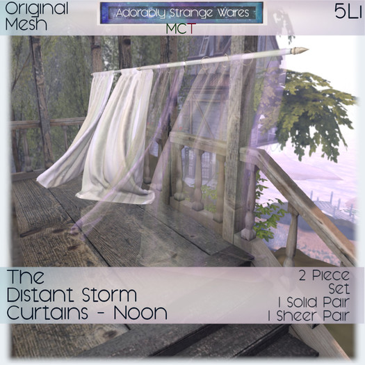 ~ASW~ The Distant Storm Curtains-Noon