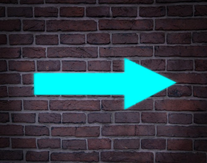 [ND] Sign ARROW Neon ::MESH::