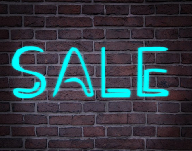 [ND] Sign SALE Neon ::MESH::