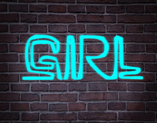 [ND] Sign GIRL Neon ::MESH::