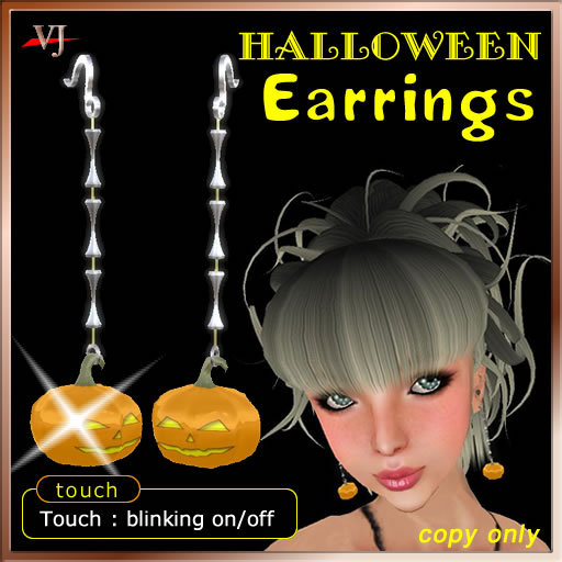 Earrings Halloween