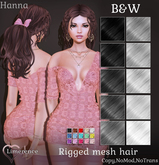{Limerence} Hanna hair-B&W