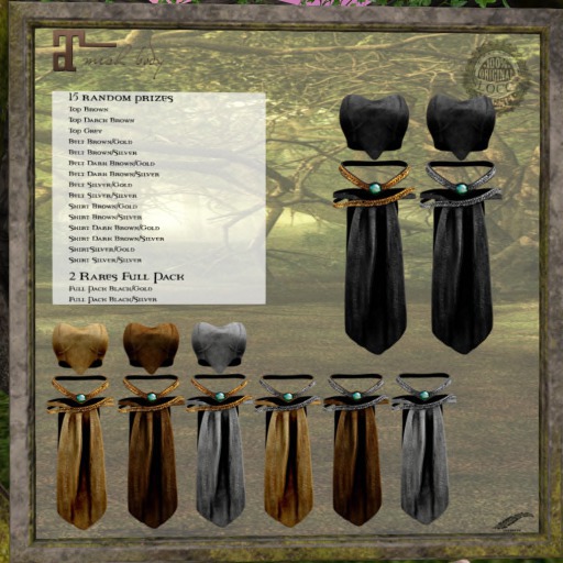 Infinity_Wild Skirt Grey/Gold