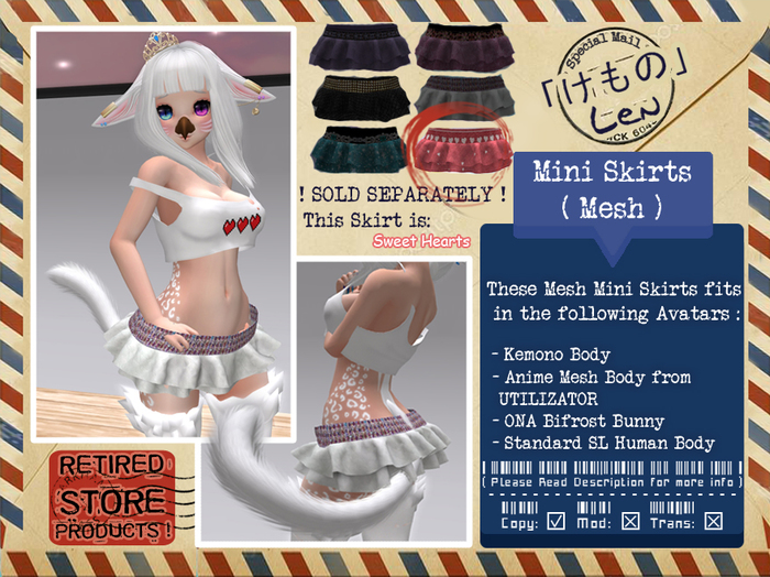! Ice Meep ! ~ Mini Skirt (SweetHearts)