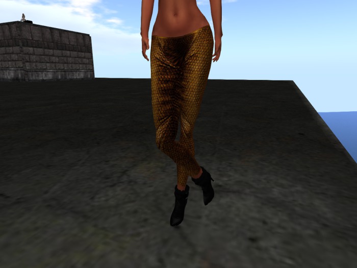 ! Bliss Basic ! Ordin Legging (Golden)