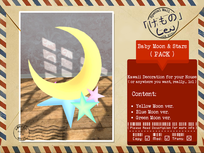 Baby Moon & Stars (PACK)