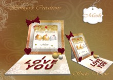 Merry Christmas plaque card...P9