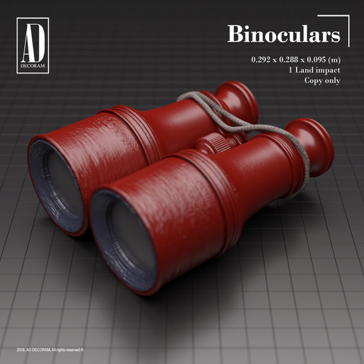 AD DECORAM // Binoculars