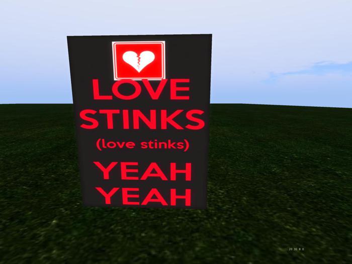 {K.P} Love Stinks Poster.