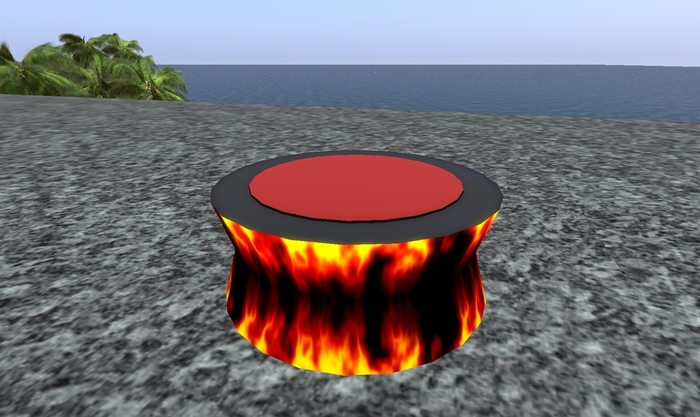 Dance-Podest "Hot Fire" Copy 