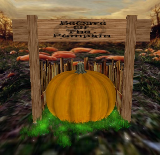 ~HDS~ Man Eatting Pumpkin Boxed