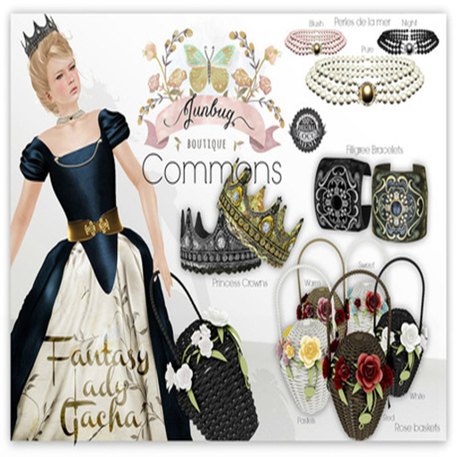 *{Junbug}* White Roses Basket