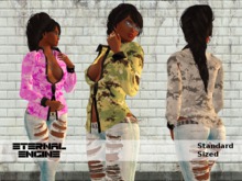 EE - ladies MARPAT camo shirt - 3 colors pack #1