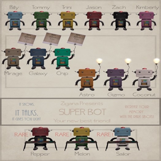 Zigana . Robot PR . Tommy