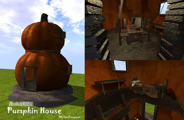 E-mesh: Pumpkin House
