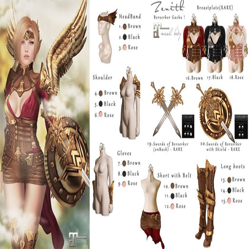 =Zenith=Berserker HeadBand(Rose)