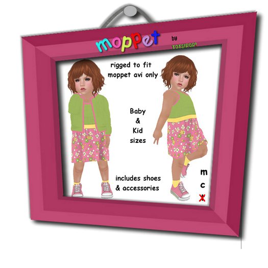 Moppet Bouquet Dress Set