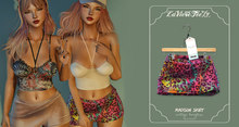 Tee*fy Madison Skirt -  Leapard