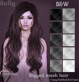 {Limerence} Sally hair-B&W
