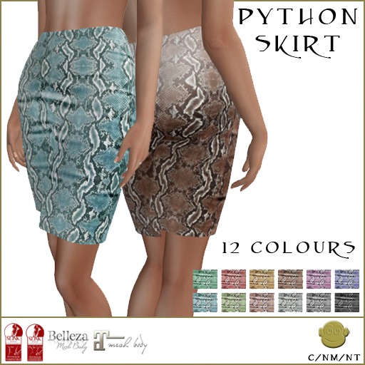 BM Python Skirt