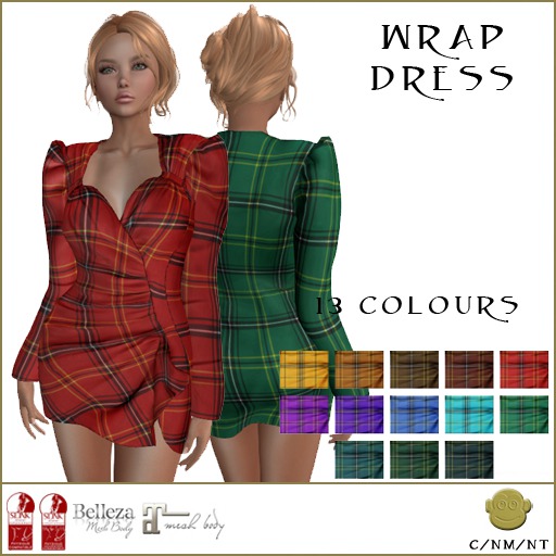 BM Wrap Dress DEMO